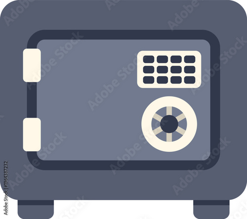 Security safe protecting valuable assets and documents