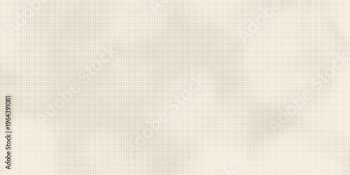 Vintage beige halftone paper texture. Retro craft ecru wallpaper with speckles, flecks, particles. Light cream grunge grain overlay background. Dirty dotted specked canvas material backdrop. Vector