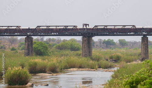 Kruger Shalati, Luxushotel auf einer Eisenbahnbrücke im Krüger National Park Südafrika