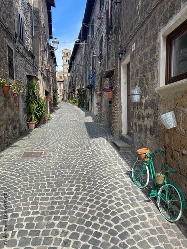 narrow street in the old town