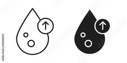 High cholesterol icons vector design template simple and clean