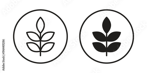 High fiber food icons vector design template simple and clean