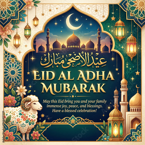 Eid al-Adha Greeting Card