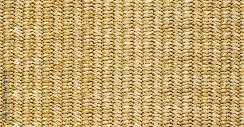 Schilderij op canvas Texture of woven straw background