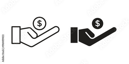 Saving Icons vector design template simple and clean