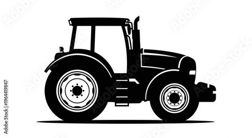 Tractor Vehicle Farm Equipment Machine.