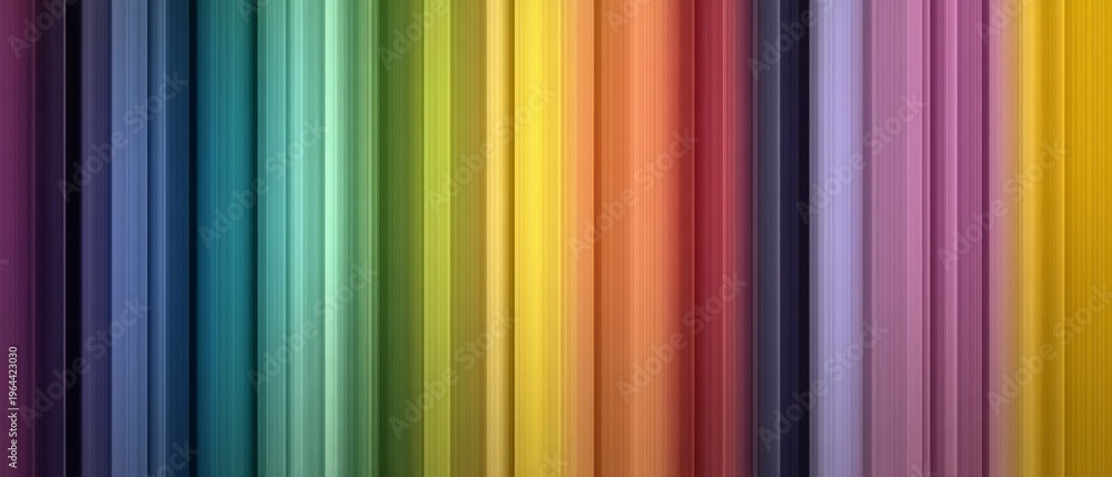 Obraz premium Abstract vertical rainbow stripes background with vibrant colors