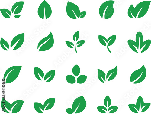 Leaf elements for tea and herb product labels