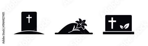 Set of railway tank car icons for liquid transport