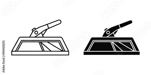 Historical cannons mounted on different types of carriages or platforms