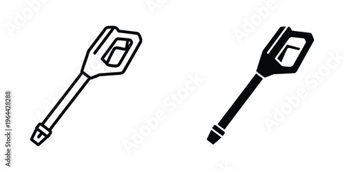 Two different types of computer mouse designs shown in black and white