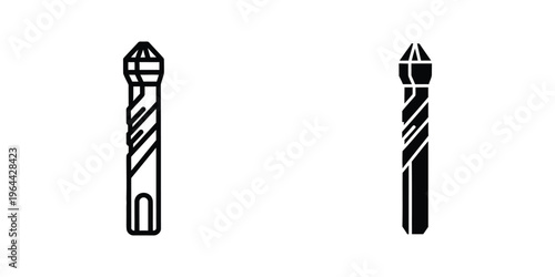 Comparison of twist drill bits with different shank styles for precision drilling