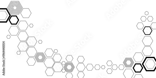  Abstract geometric honeycomb seamless pattern.Honeycomb seamless pattern. Hexagon pattern. Vector illustration