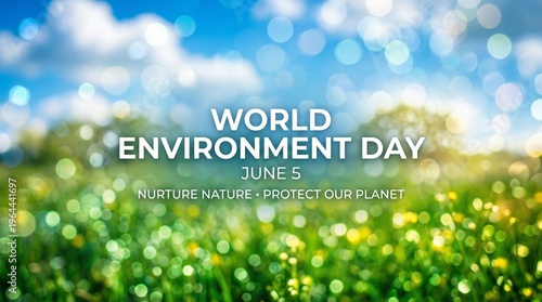 World Environment Day: Celebrating the beauty and importance of nurturing nature and protecting our planet, captured in a vibrant display.