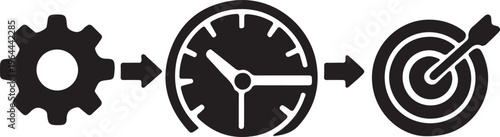 Automation Icon – Vector Illustration