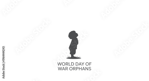 Child Orphan Silhouette World War.