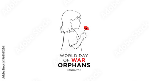 Child Holding Red Rose Flower.