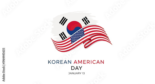 Korean American Day Flag Celebration.