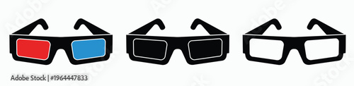 Anaglyph 3d glasses for enhanced visual experience