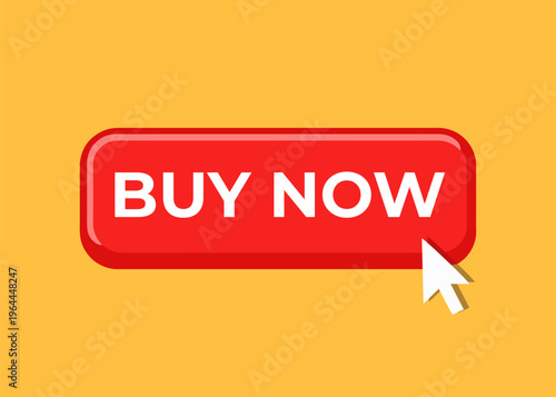 Buy Now button with click
Vector red click button on an orange background