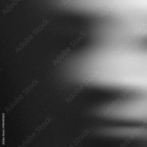 Abstract blurred portrait of a person in grayscale tones