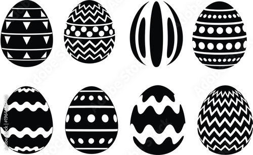 Easter day decorative eggs patterns and designs for easter sunday celebrations