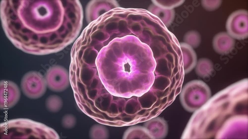 Regenerative Medicine and Cellular Biology Concept 3D Render