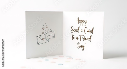 Greeting Card for Friend Appreciation Day.