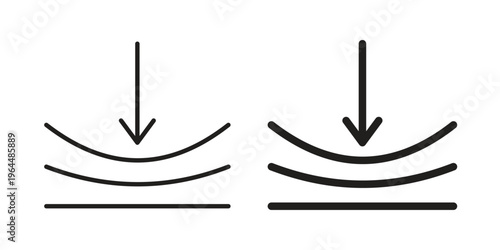 Compress icons collection vector design illustration isolated. EPS10