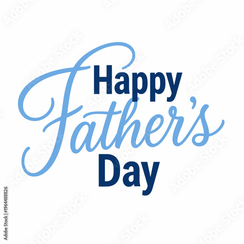 Happy father's day greeting card