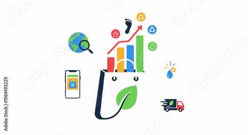 Sustainable Business Growth and Eco-friendly E-commerce Strategy with Environmental Metrics