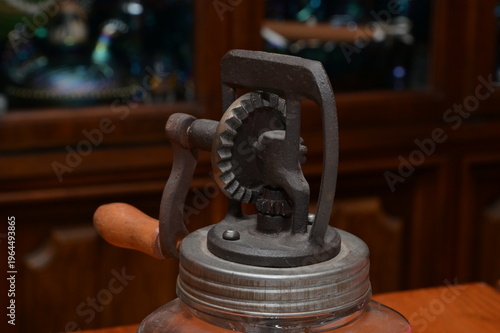 Obraz na płótnie Antique Butter Churn