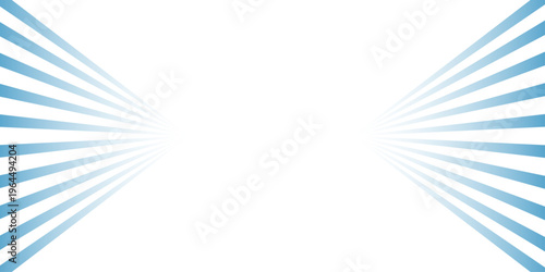 Canvas Print Wavy dynamic lines isolated on white abstract background design with 3d lines pattern, architecture minimal striped background for business presentation