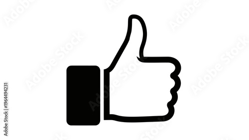 Thumbs Up Icon, Hand Gesture, Approval, Success, Positive Feedback, Like Symbol