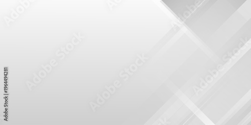 White silver neutral abstract background for presentation design. Abstract gray tech backdrop. Oblique gris texture for graphic design, poster, banner, flyer, brochure, presentation. vector illustrate