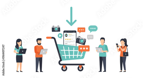 Online Shopping Experience: Customer Reviews, Digital Content, and E-commerce Strategy