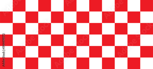 Red white tablecloth pattern lines. Gingham seamless pattern. Christmas backgroound. Strokes texture for textile shirt plaid, tablecloth, cloth, blanket, paper, makeup. Checkered print.