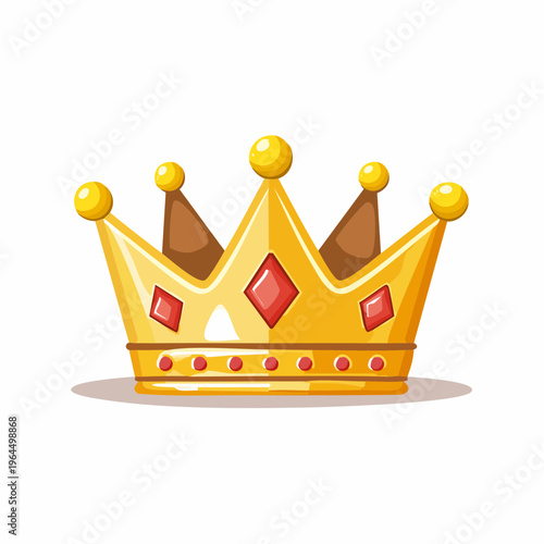 シンプルな王冠のベクターアイコン（優勝・ランキング）