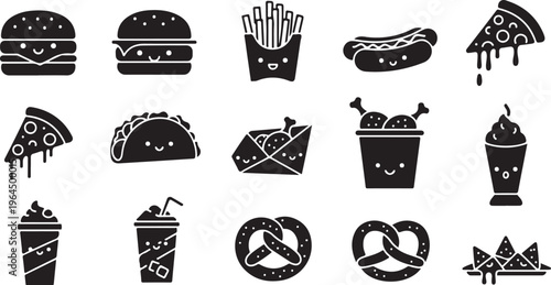 Black and white line of various vehicles and transportation modes line vehicles cars trucks