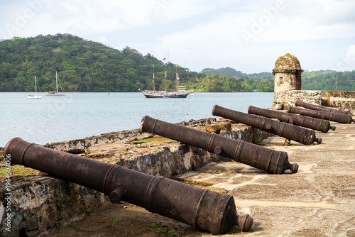 canons du fort de Portobelo, Panama