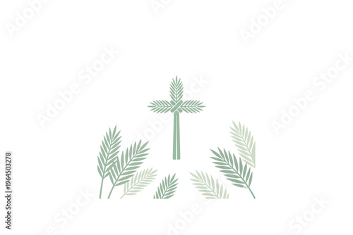 Green cannabis leaf isolated on a clean white background in a natural style