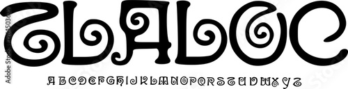 Urban Chaos Graffiti Font Alphabet – Abstract Street Art Display Typeface with Wild Tagging Style for Hip Hop Branding, Streetwear Design, Poster Graphics & Edgy Typography Projects