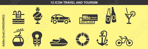 icon travel and tourism symbol
