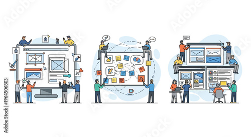 Teamwork in Web Design and Development Process.