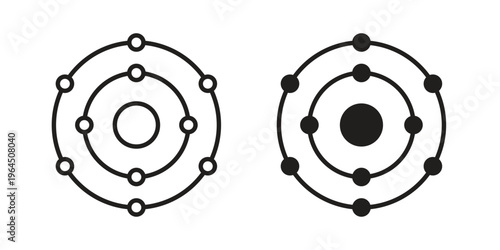Antioxidant icons. Vector graphic. Editable vector stroke. EPS 10.