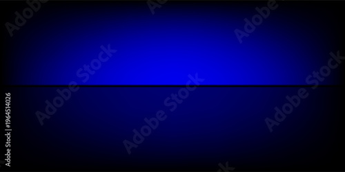 Abstract gradient podium background. blue empty 3d studio backdrop. Clean scene for product presentation mockup template. Vector illustration.