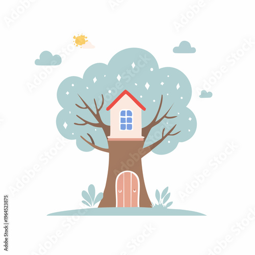 Das kleine Zuhause im Baum