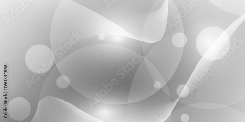 Abstract background with radiant light spectrum gray gradients and organic bokeh effects.