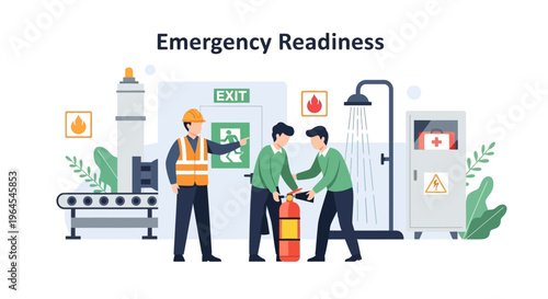 Emergency Readiness & Workplace Safety Training: Fire Extinguisher, First Aid, and Evacuation Procedures