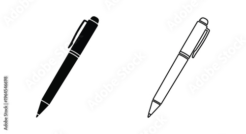 Pens and pencils drawing tools Vector